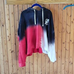 MARVEL BLACK WIDOW BOXY CROPPED HOODIE